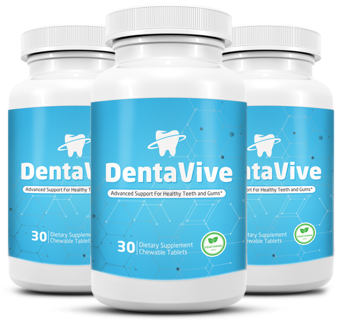 DentaVive 3 bottles — 90-day supply